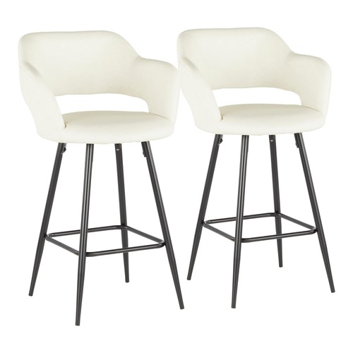 Margarite 25" Fixed-height Counter Stool - Set Of 2